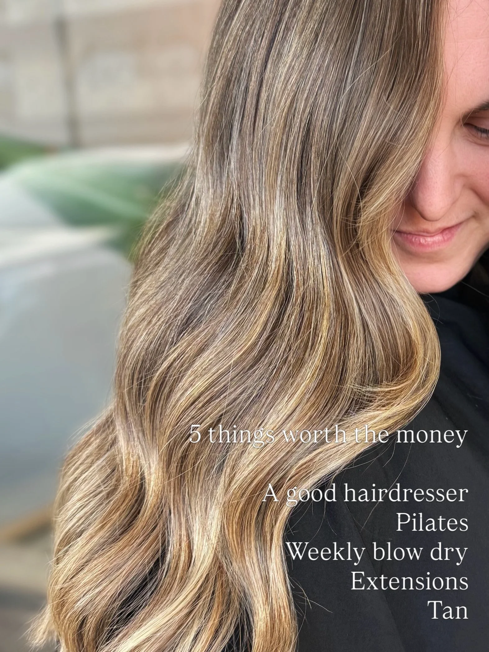 5 things that are worth the money 🫶

Let me know below what you would add to this list!

#perthhair #perthhairdresser #perthlowtoxsalon #lowtoxperth