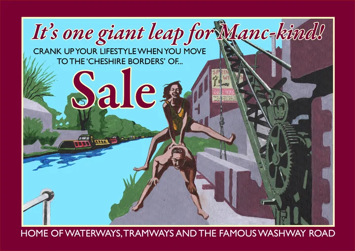 Sale poster by Eric Jackson, Statement Artworks