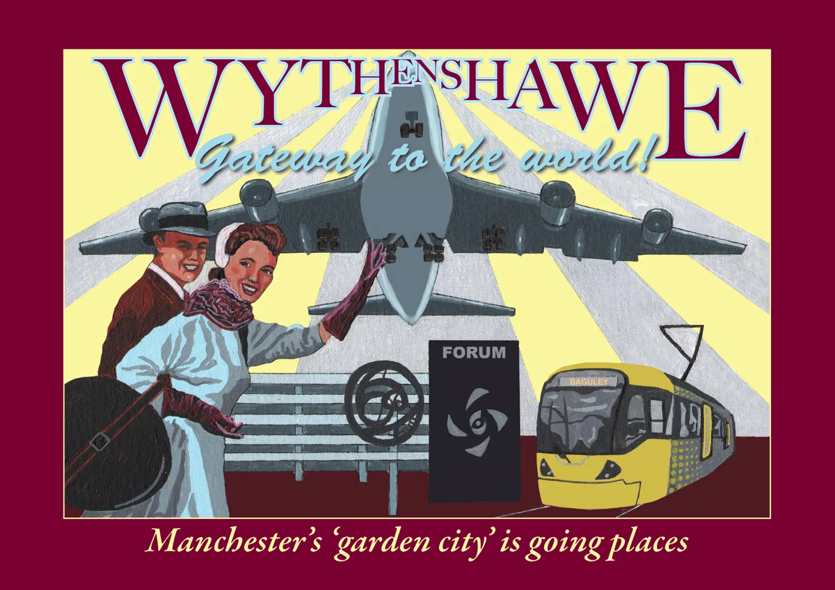 Wythenshaw poster - by Statement Artworks