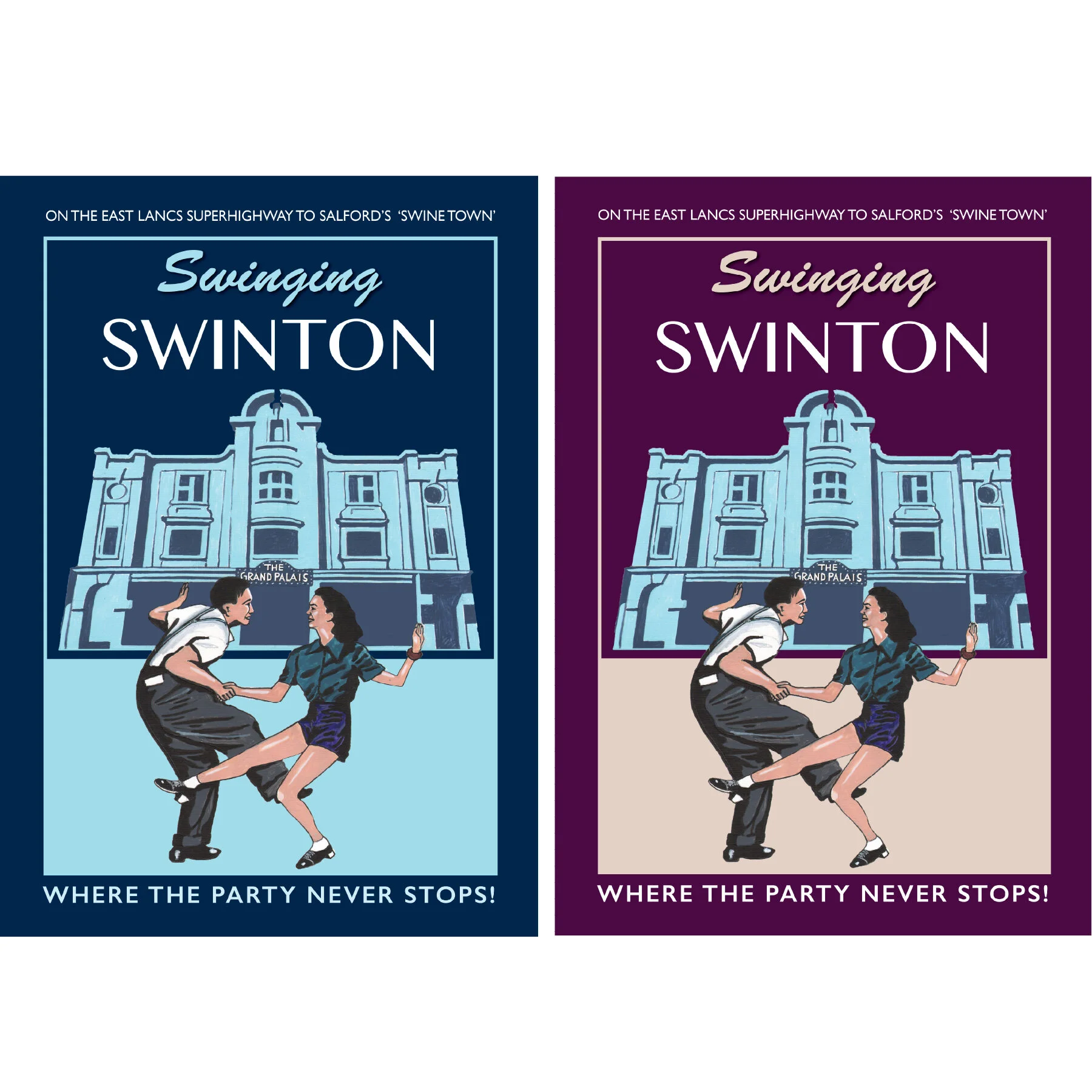 Swinton poster, by Eric Jackson, Statement Artworks