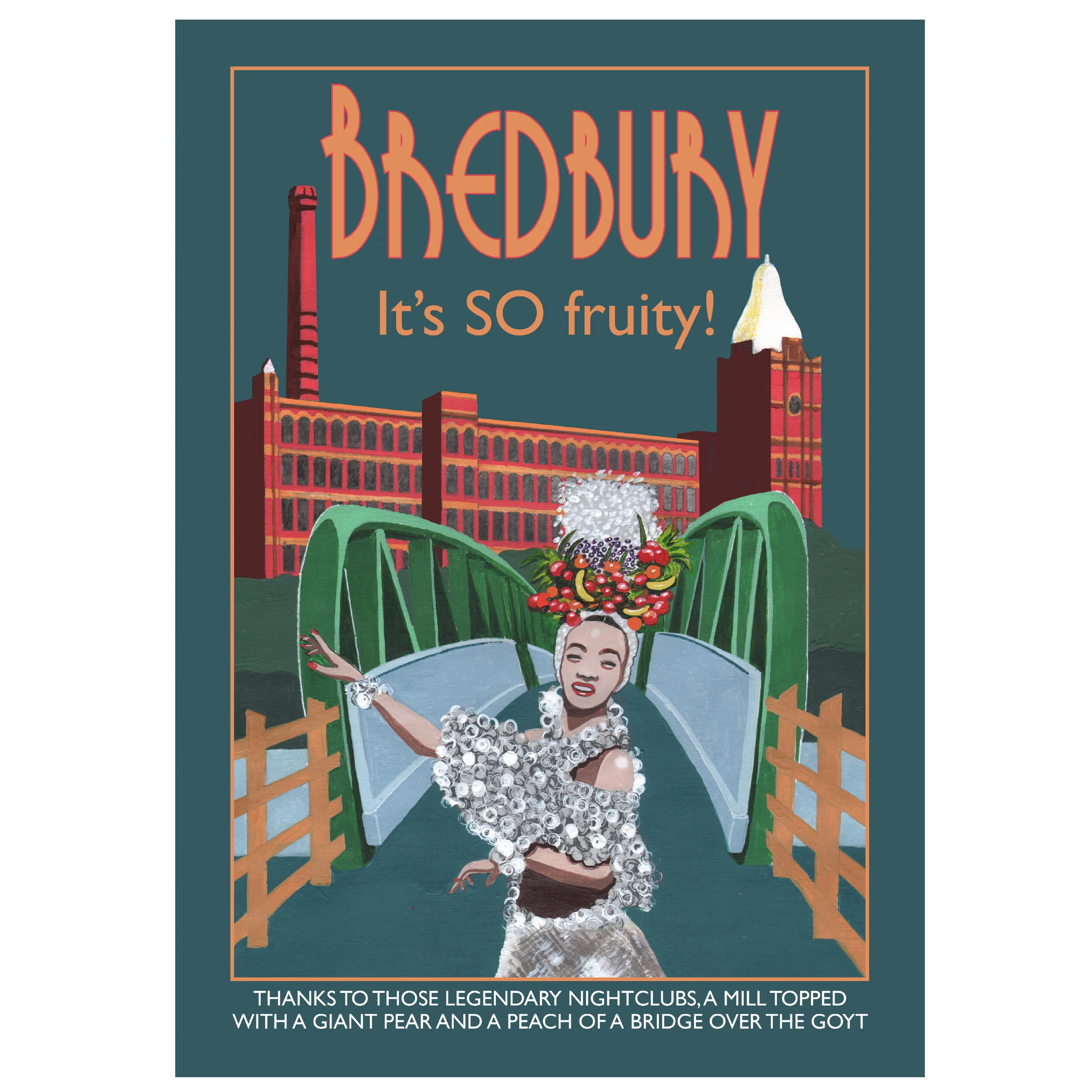 Bredbury poster, by Eric Jackson, Statement Artworks