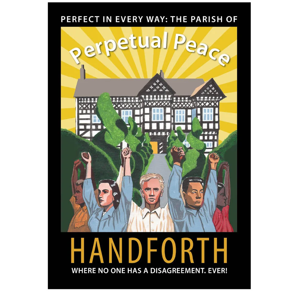 Handforth poster, by Eric Jackson, Statement Artworks