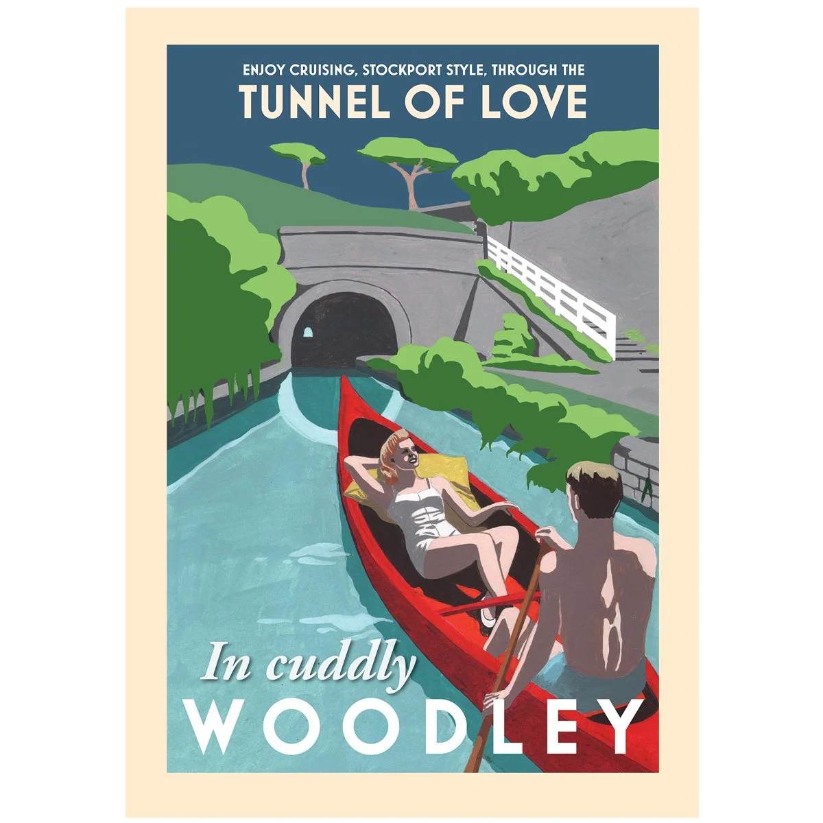 Woodley poster, by Eric Jackson, Statement Artworks