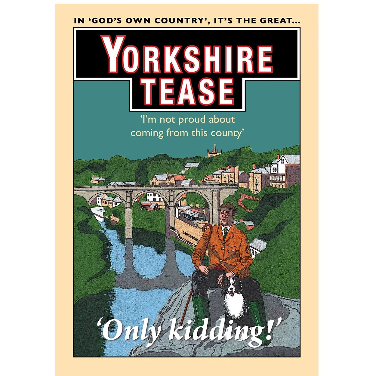 Yorkshire poster, by Eric Jackson, Statement Artworks www.statementartworks.com