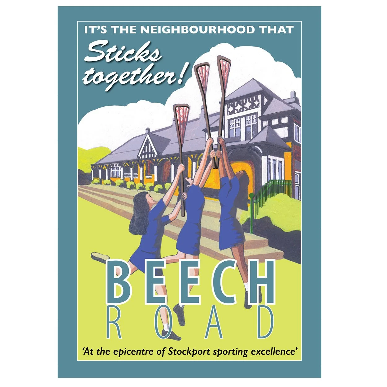Beech Road Stockport poster (because this is where I live)