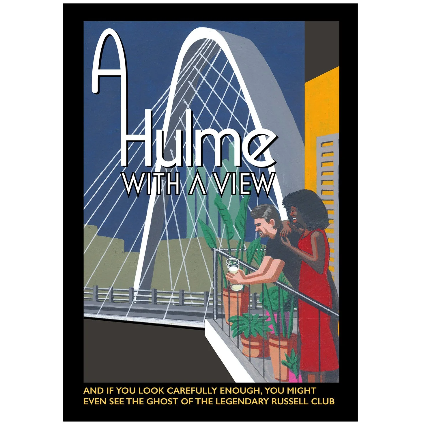 Hulme poster, by Eric Jackson, Statement Artworks www.statementartworks.com