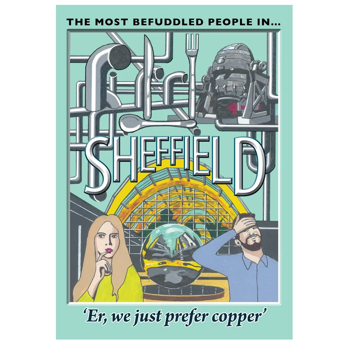 Sheffield poster, by Eric Jackson www.statementartworks.com