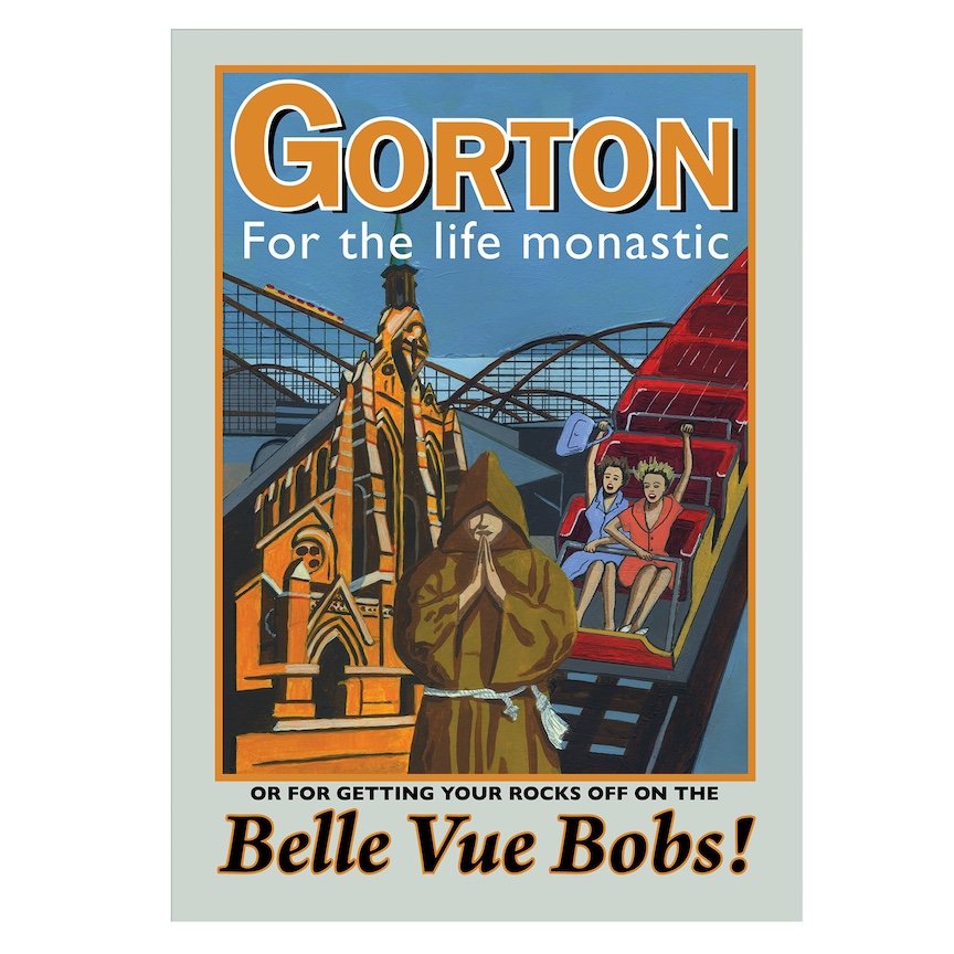 Gorton poster, by Eric Jackson, Statement Artworks www.statementartworks.com