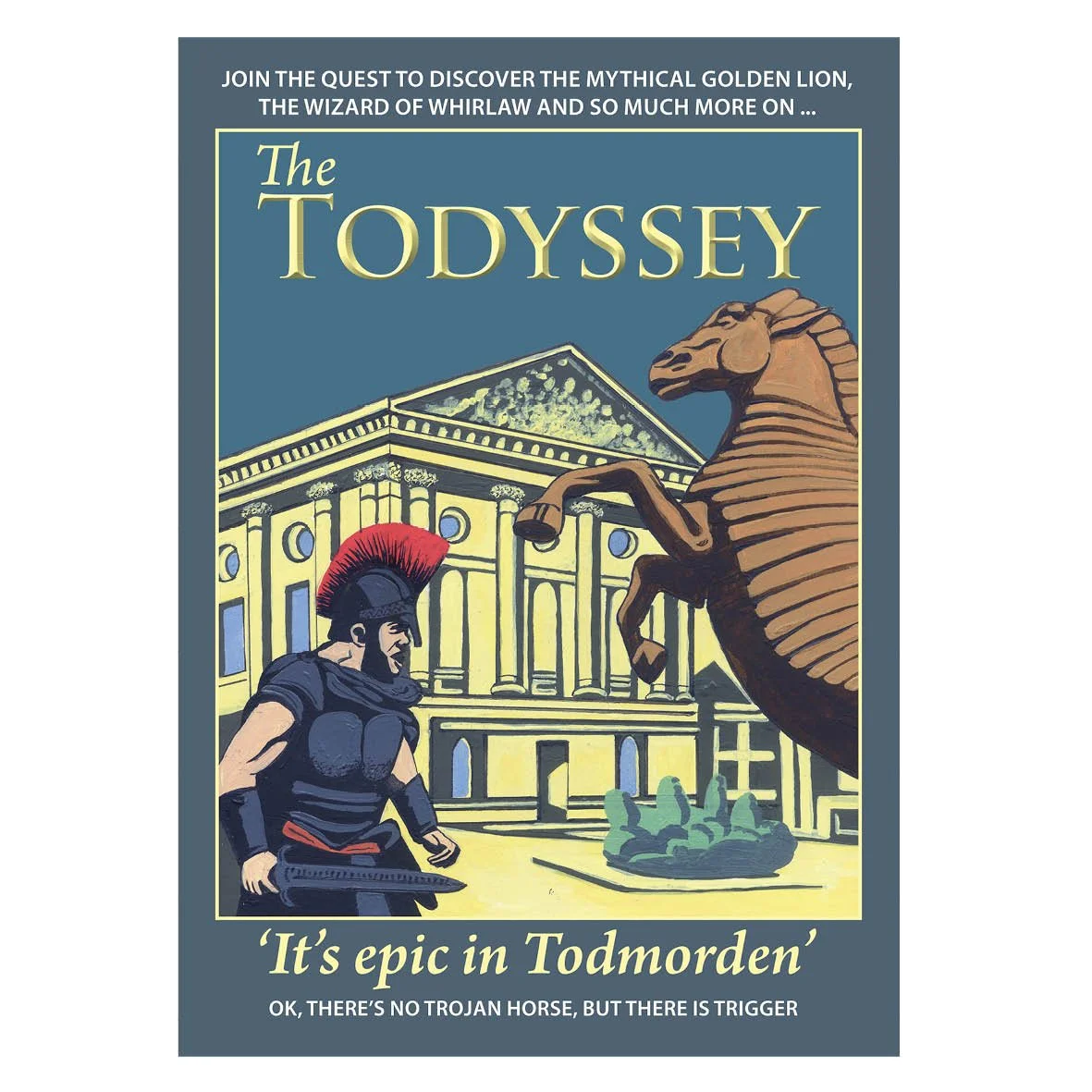 Todmorden poster, by Eric Jackson, Statement Artworks www.statementartworks.com