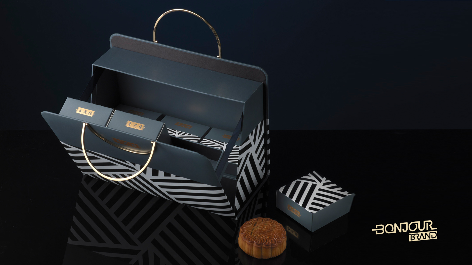 BONJOUR BRAND IN COLLABORATION WITH T-MALL - MOONCAKE BOX SET