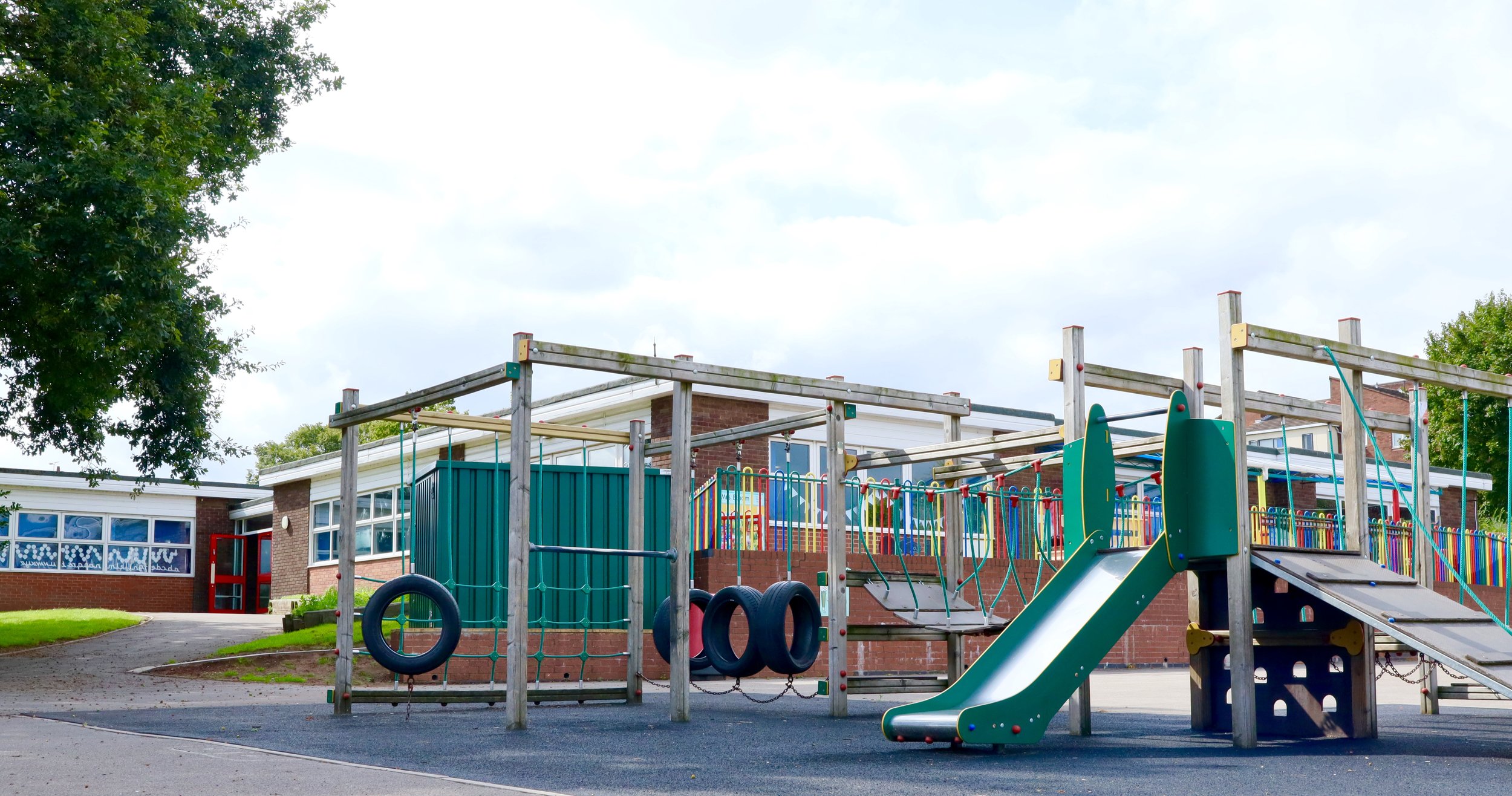 The school playground