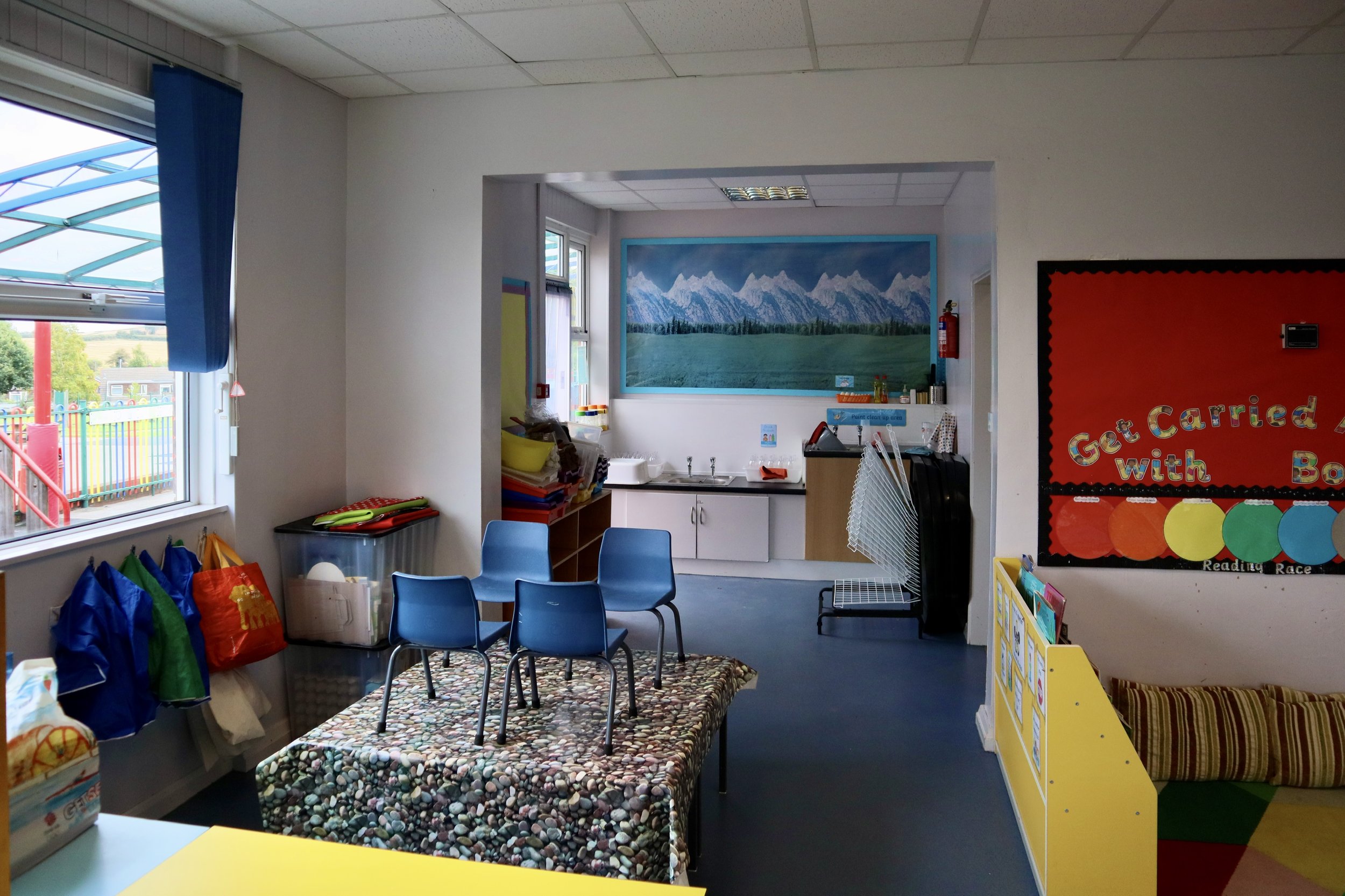 Reception classroom