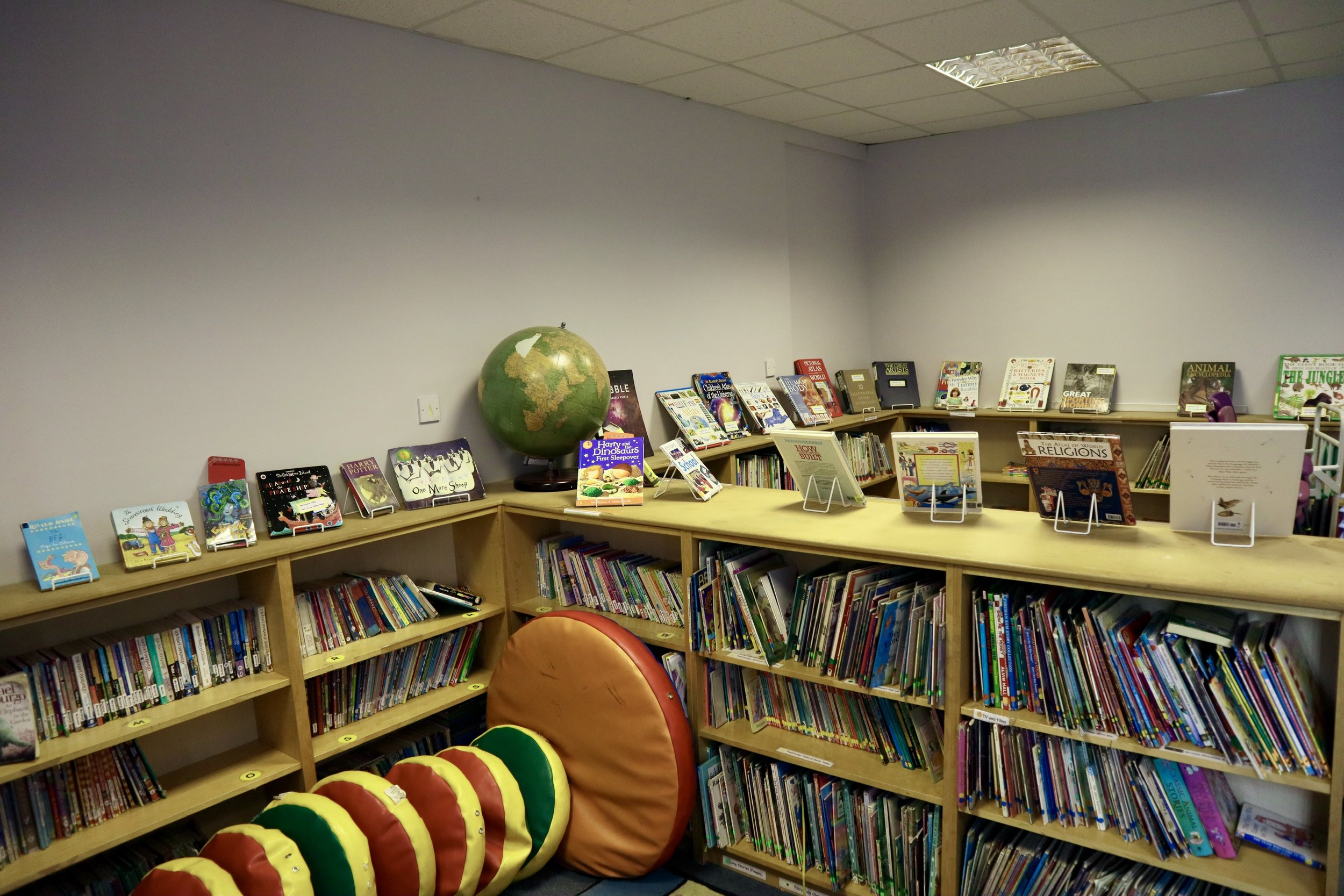 The school library