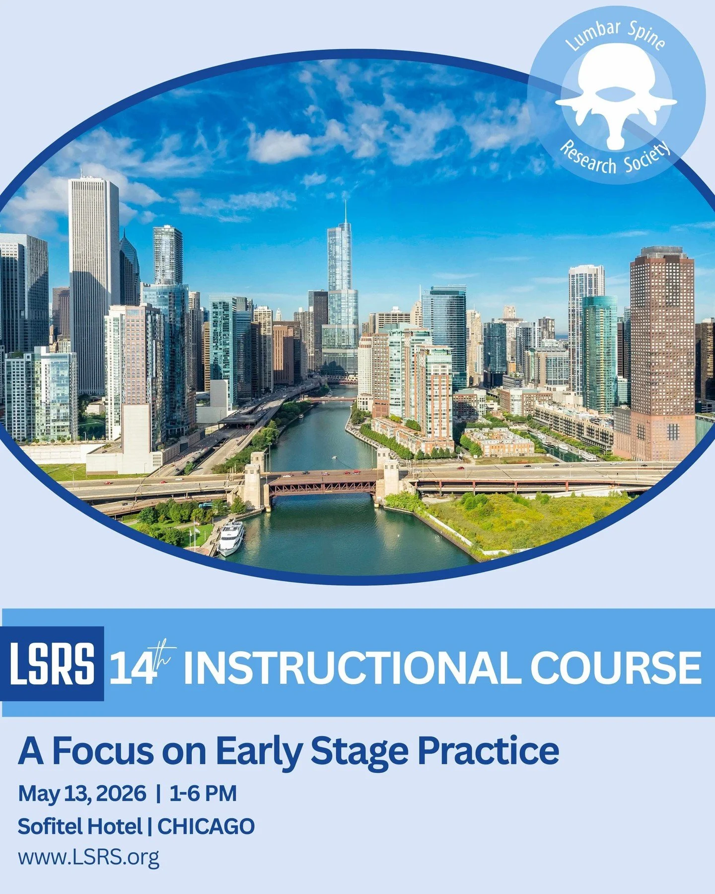 Join us May 13, 2026 in Chicago. REGISTER at WWW.LSRS.ORG. Full program and faculty listing available online. Key Program Highlights:
* Build a Successful, Sustainable Career
* Becoming an effective partner
* Launching a productive research program
*