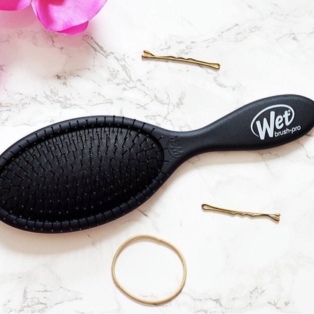 Getting ready requires a #WetBrush