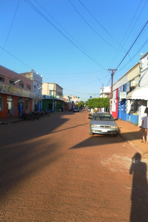 Typical Street image. That is specifically my shadow, however. All the streets do not have that shadow