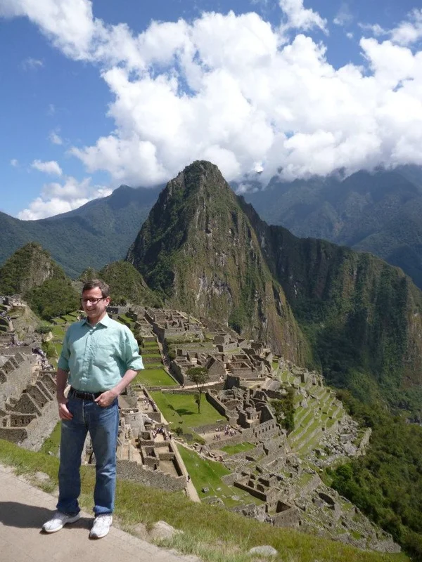 Perhaps the most beautiful thing we saw in Machu Picchu....that dude