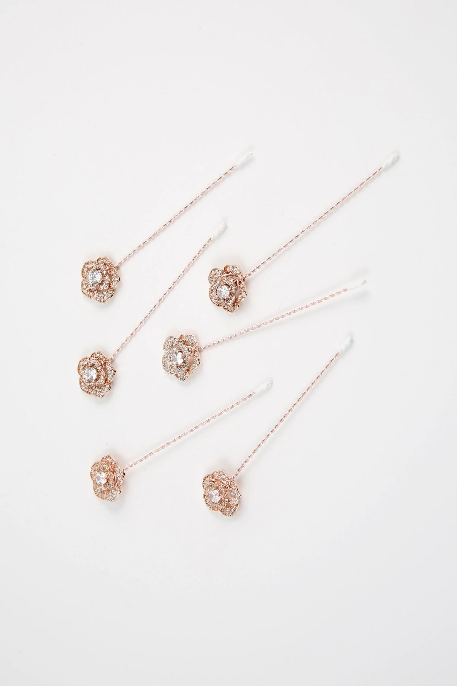 Richard Designs crystal hair pin set