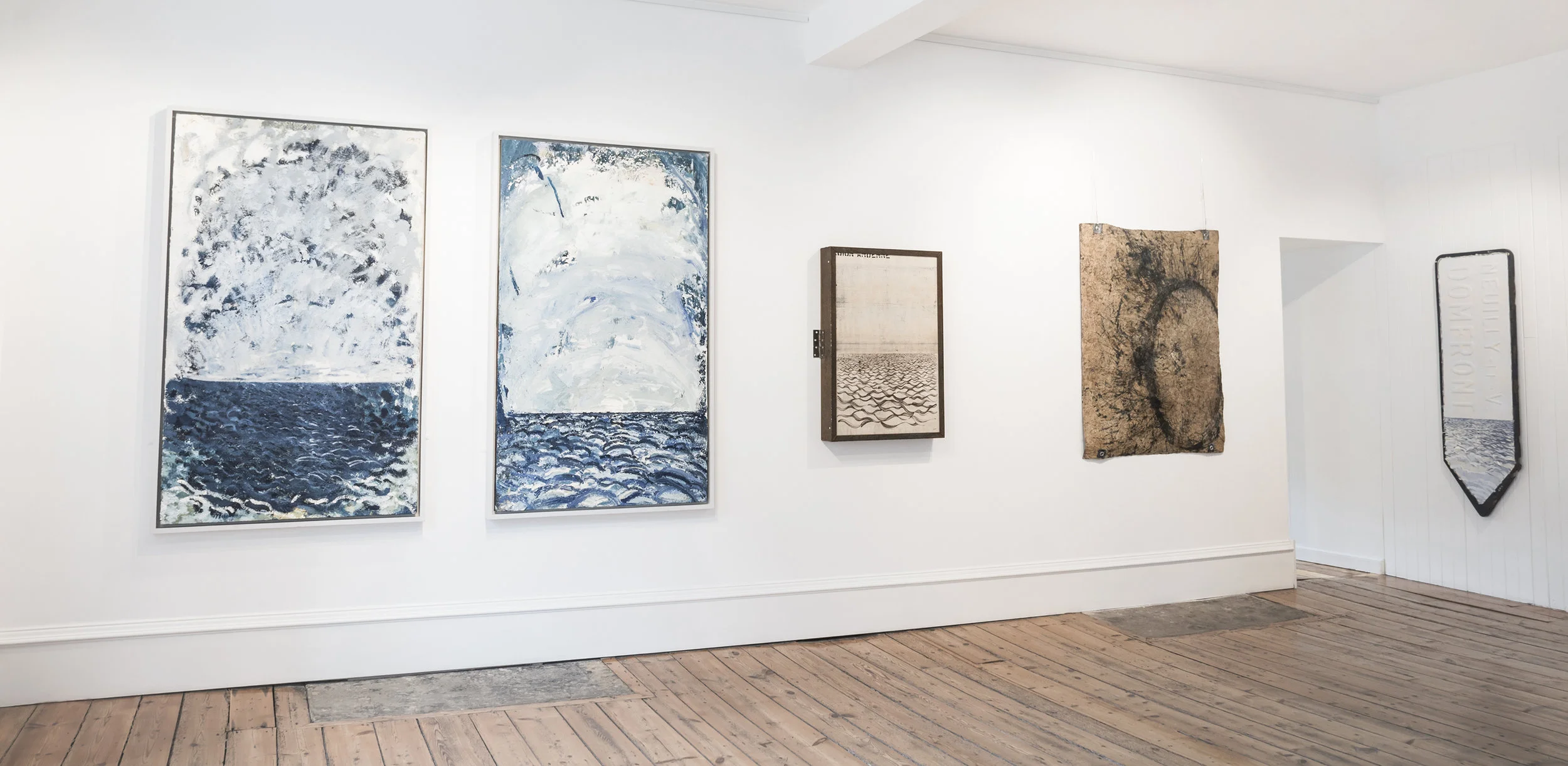 David Cass's works exhibited alongside Jenny Pope's during Connections