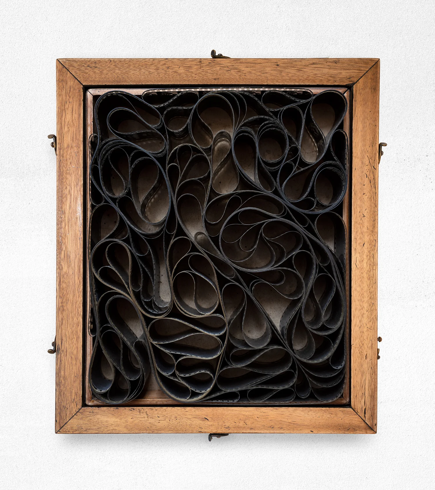 200mm Ago · Found 35mm film (with frame) · 34 x 30 cm · David Cass
