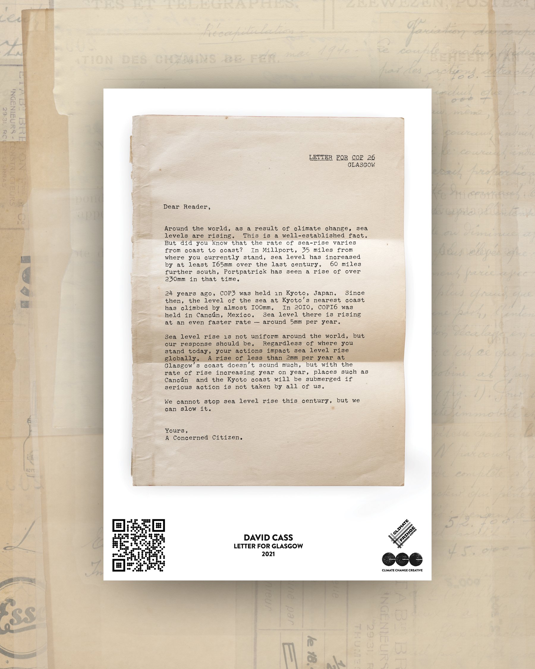 Letter to Glasgow