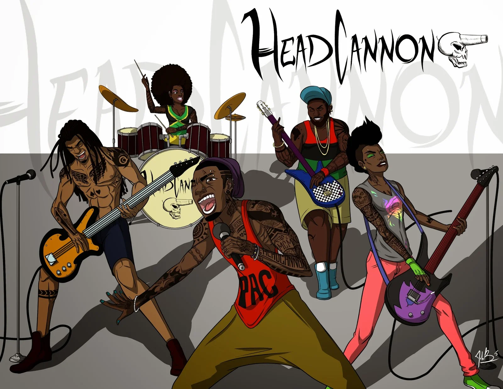 Headcannon Band Spread