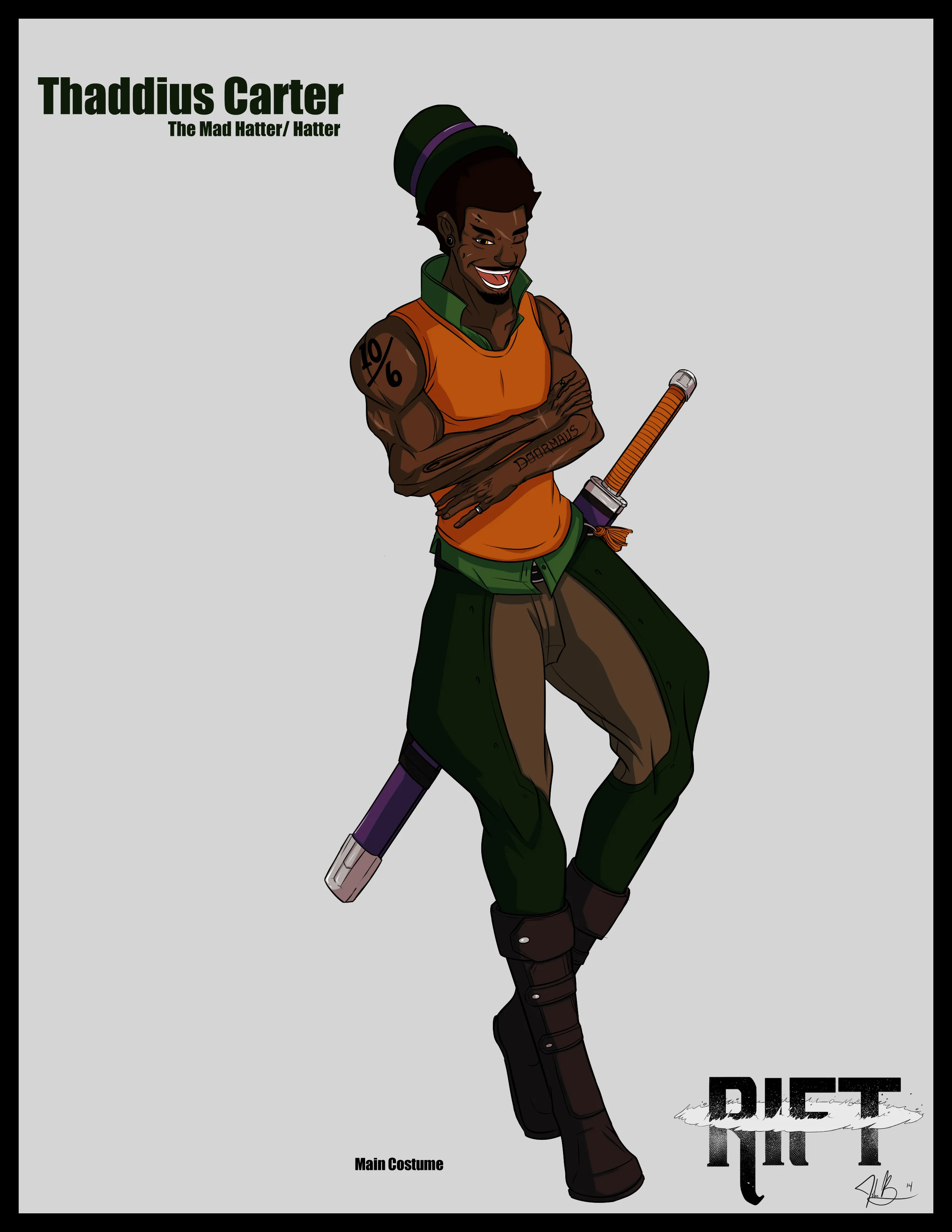 RIFT - Thaddius Carter the Mad Hatter