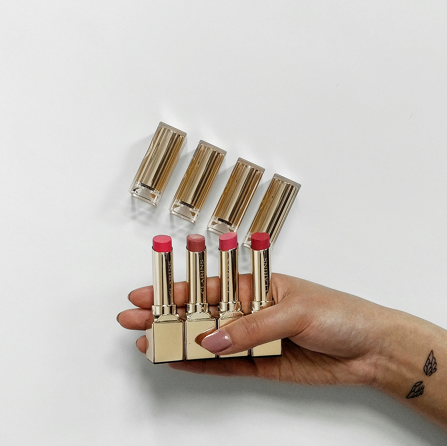 Review: Clarins Rouge Eclat - Satin Finish Age Defying Lipstick