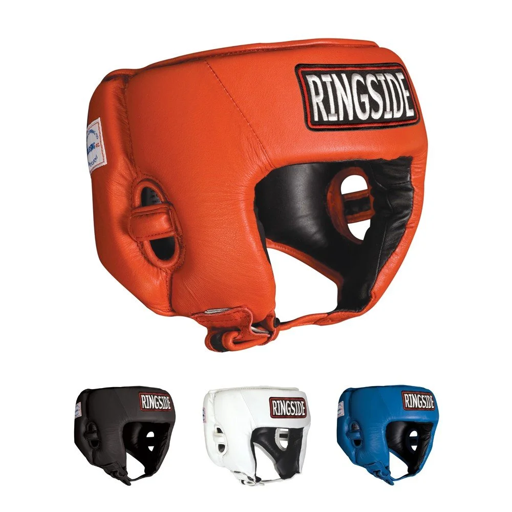 RINGSIDE USA APPROVED COMPETITION OPEN FACE BOXING HEADGEAR