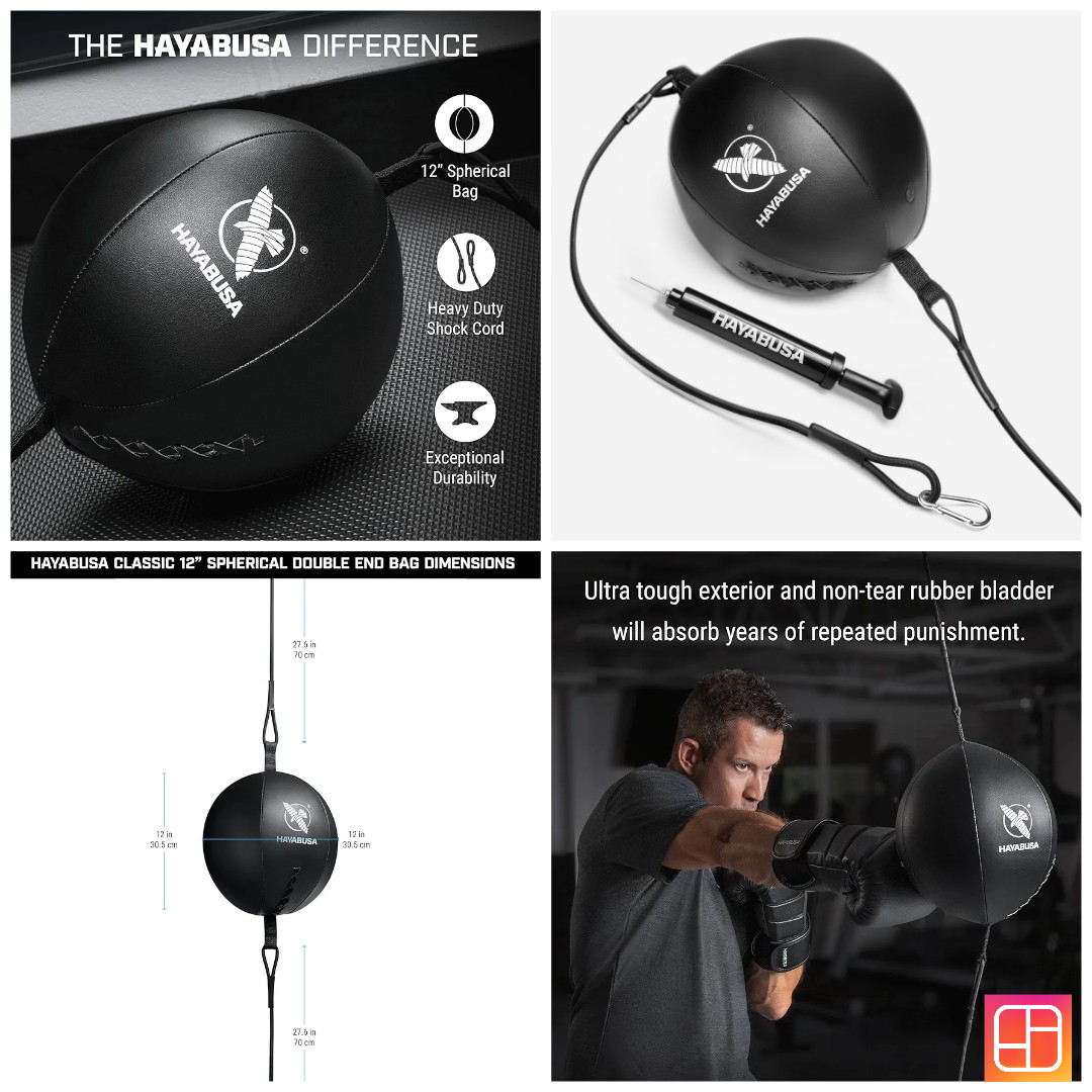 HAYABUSA CLASSIC 12" DOUBLE END BAG