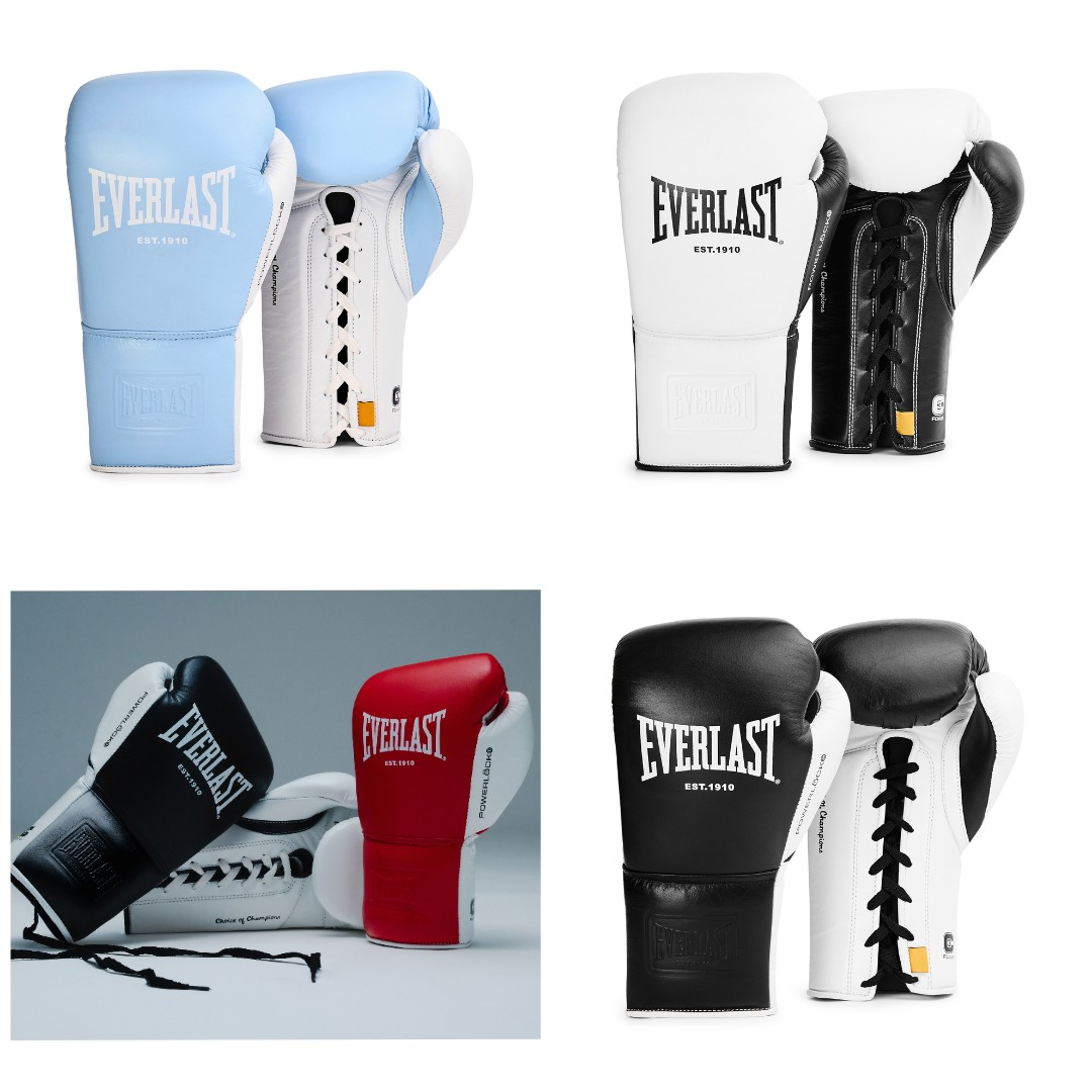 EVERLAST POWERLOCK OG PRO TRAINING GLOVES LACE UP