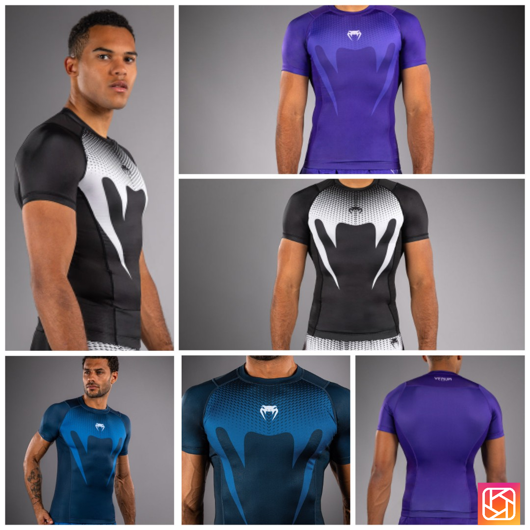 VENUM NO GI RANKED & IBJJF APPROVED SHORT SLEEVE RASH GUARD