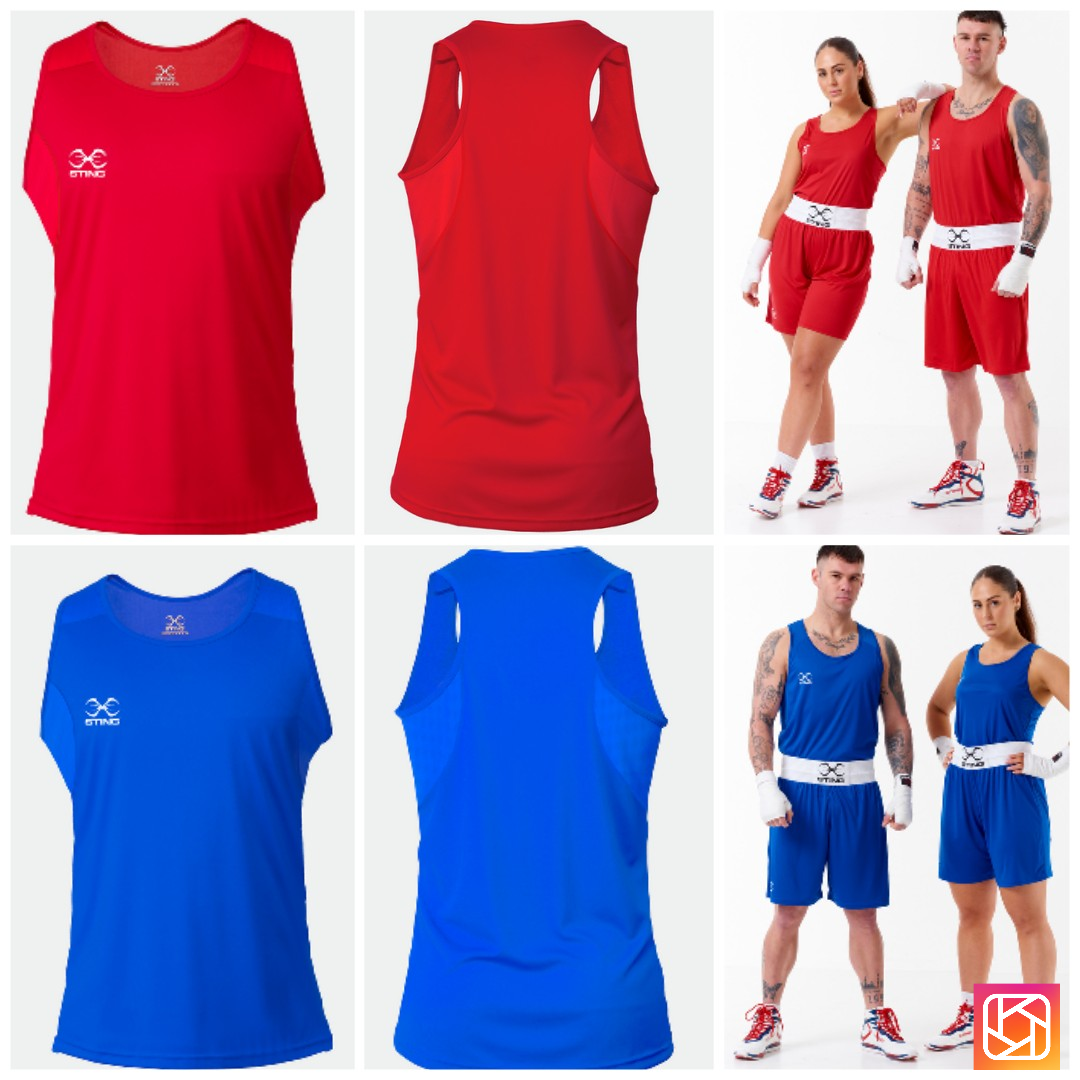 STING JUNIOR METTLE SINGLET/BOXING TANK