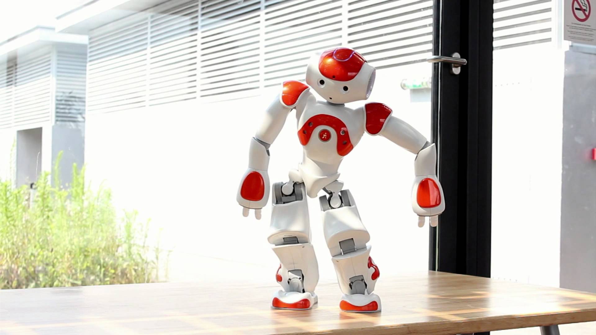 A dancing robot