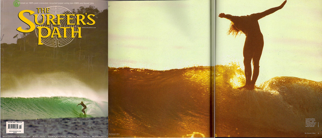 The Surfer's Path /// Double Page Spread