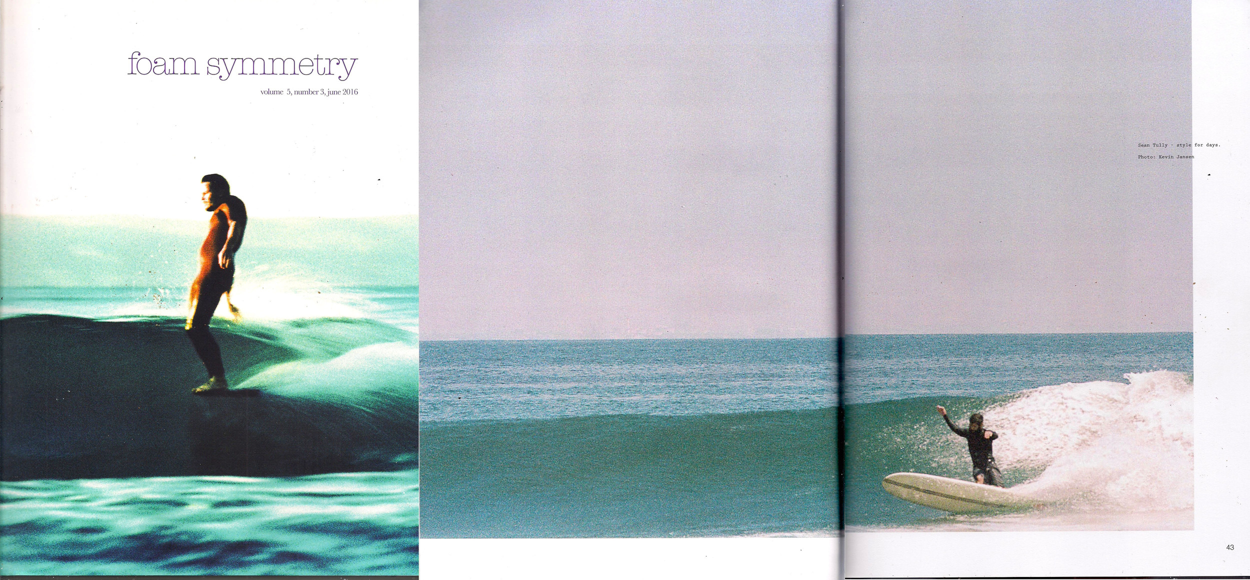 Foam Symmetry Magazine /// Double Page Spread