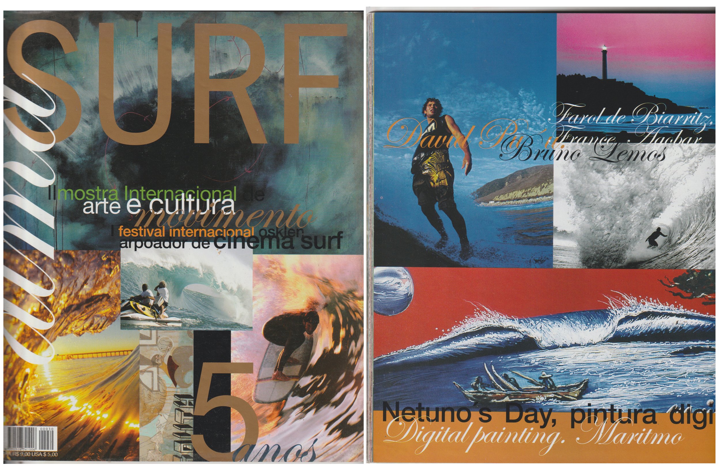 Alma Surf /// Partial Cover / Quarter Page Spread