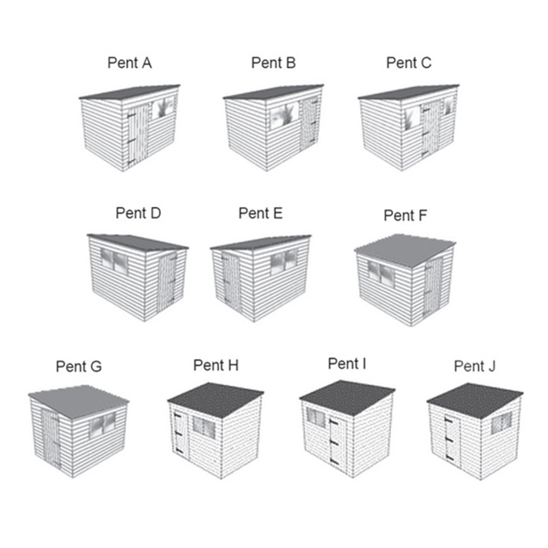 Pent 3 x 2 Framing — On The Fence York