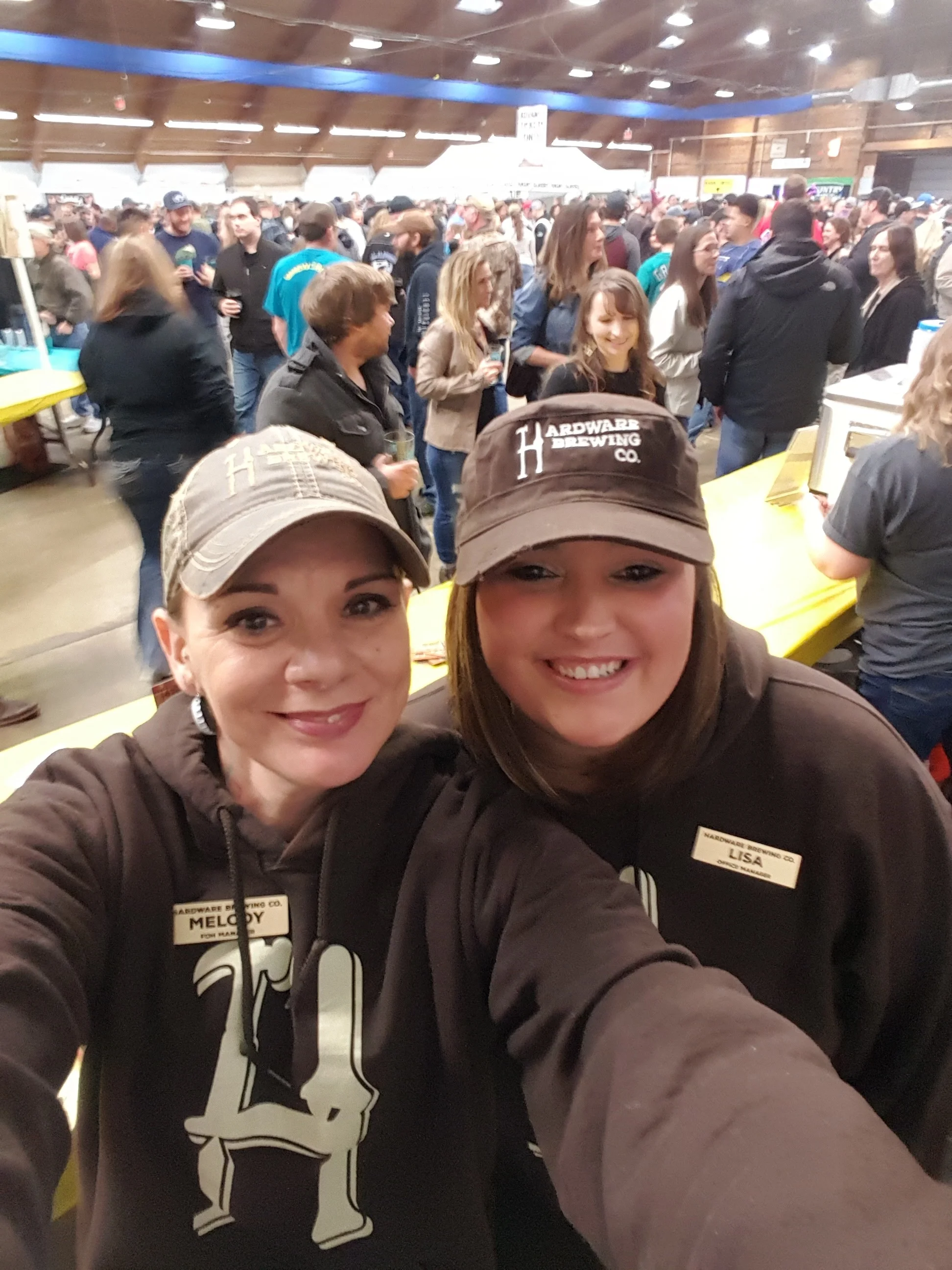 Lisa & Melody at Brewfest!
