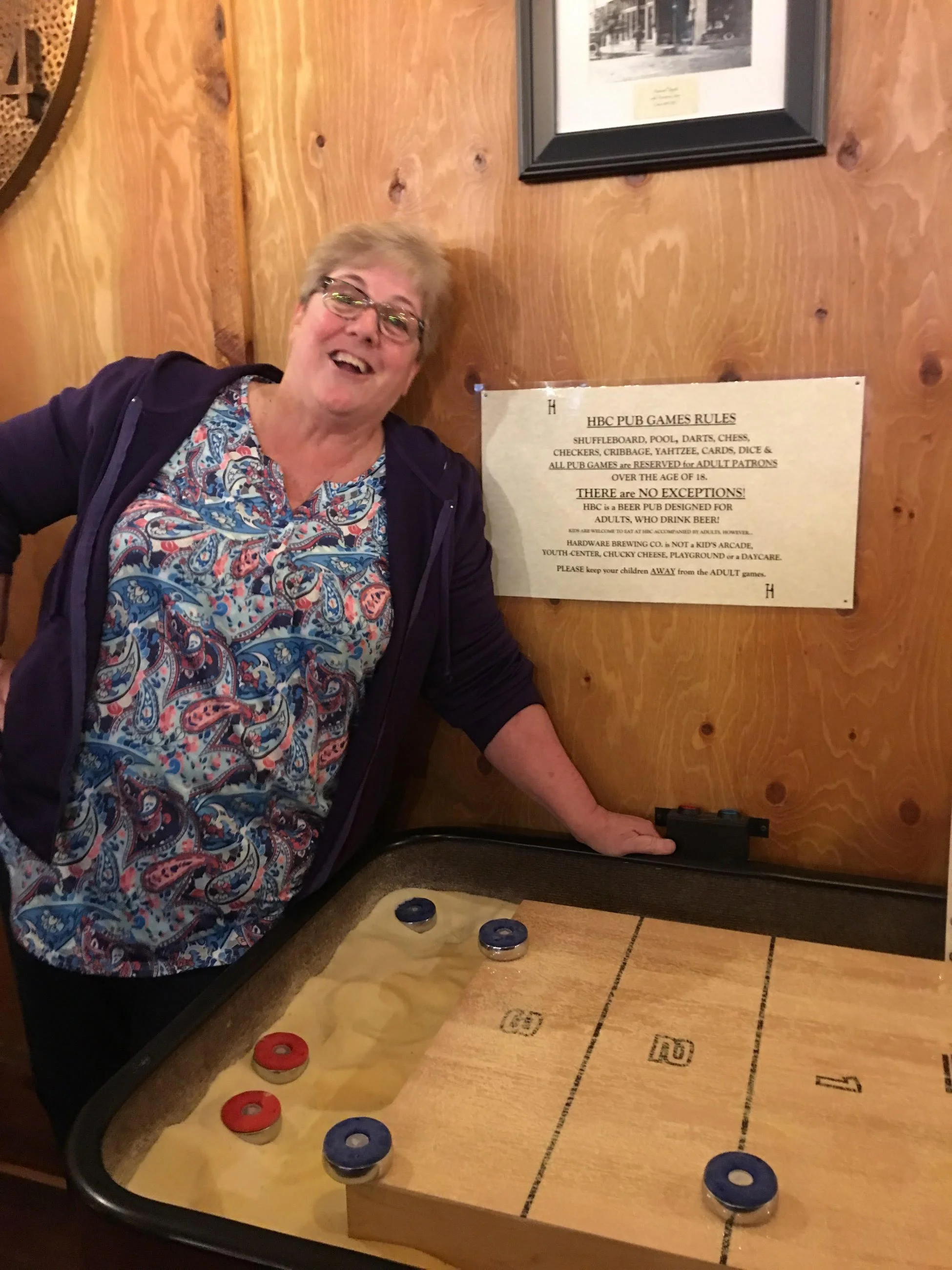 Shuffleboard Hangers!