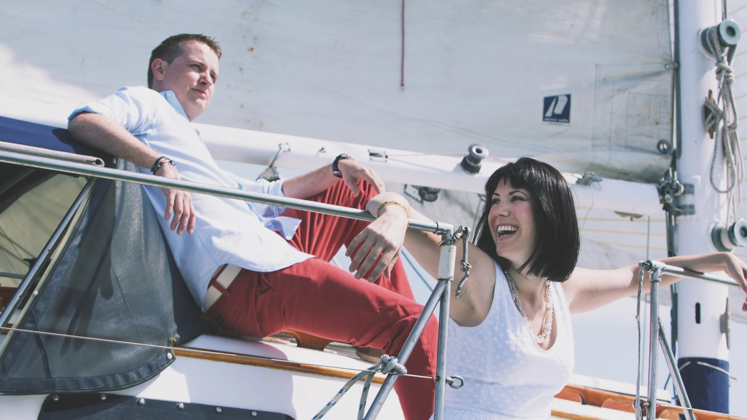 The decision to live aboard a boat in New York City. 