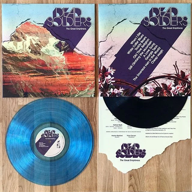 Who all got their limited edition blue copy of our new album &ldquo;The Great Emptiness&rdquo;?? We still have a bunch of black copies left on our Bandcamp Store. Link in the bio.