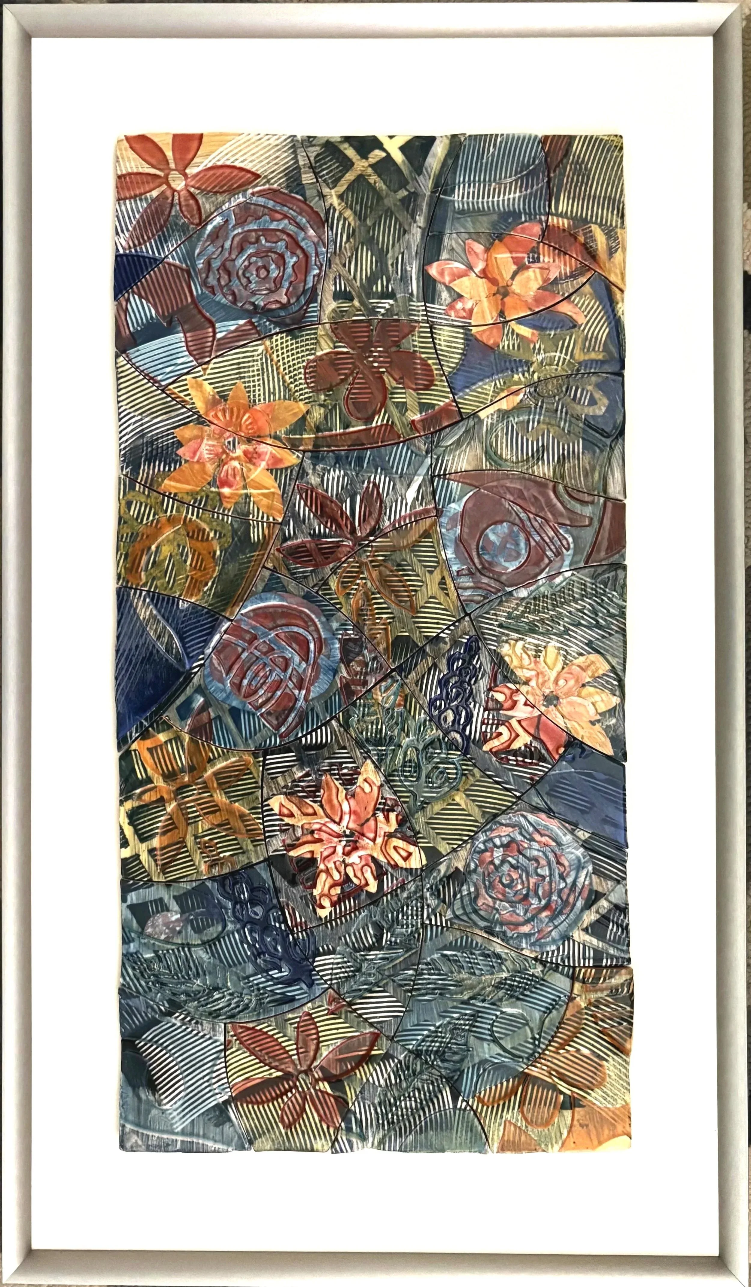 Fleuri/ 15.5" x 27"