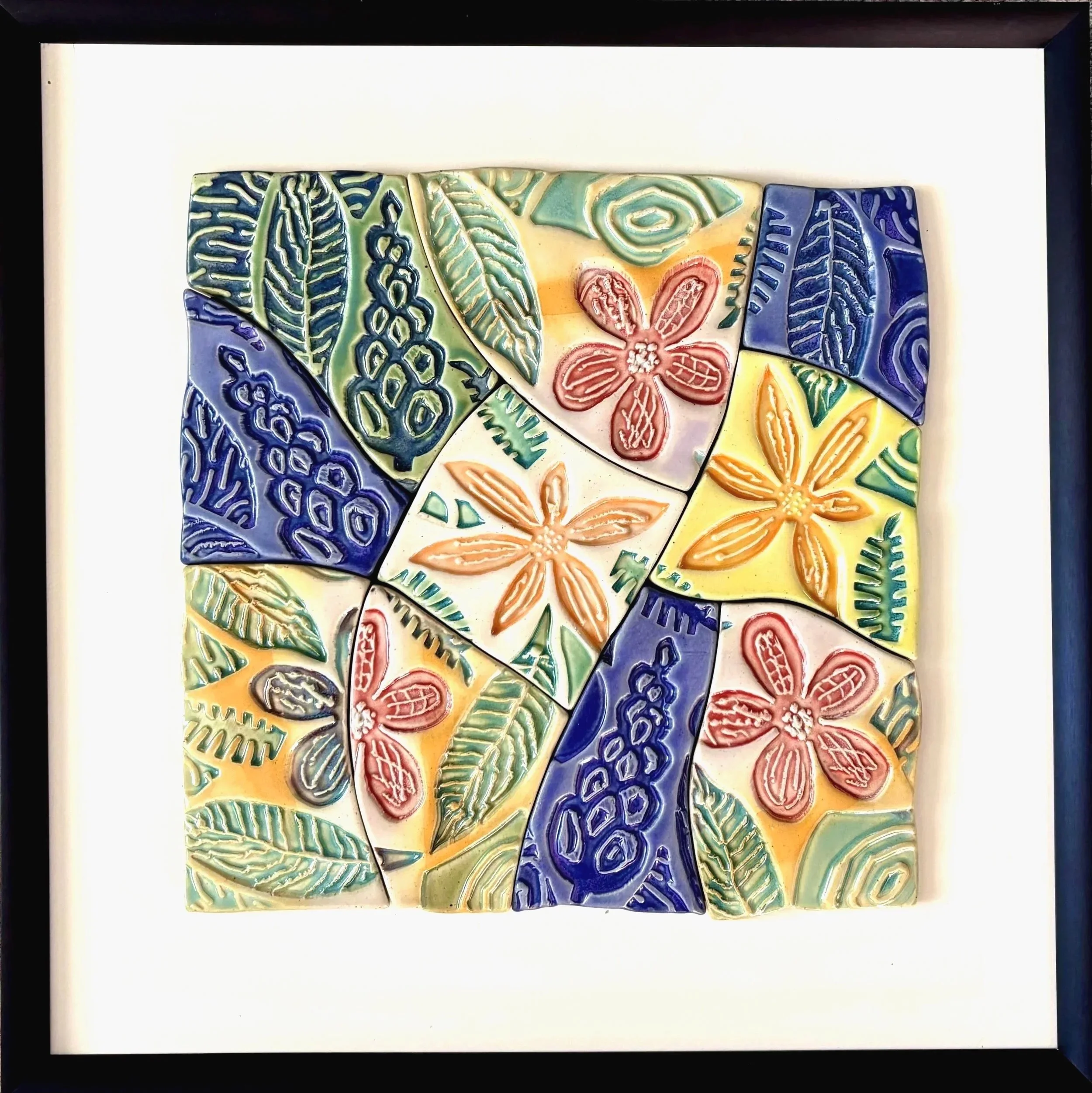 Flowers (15" x 15")