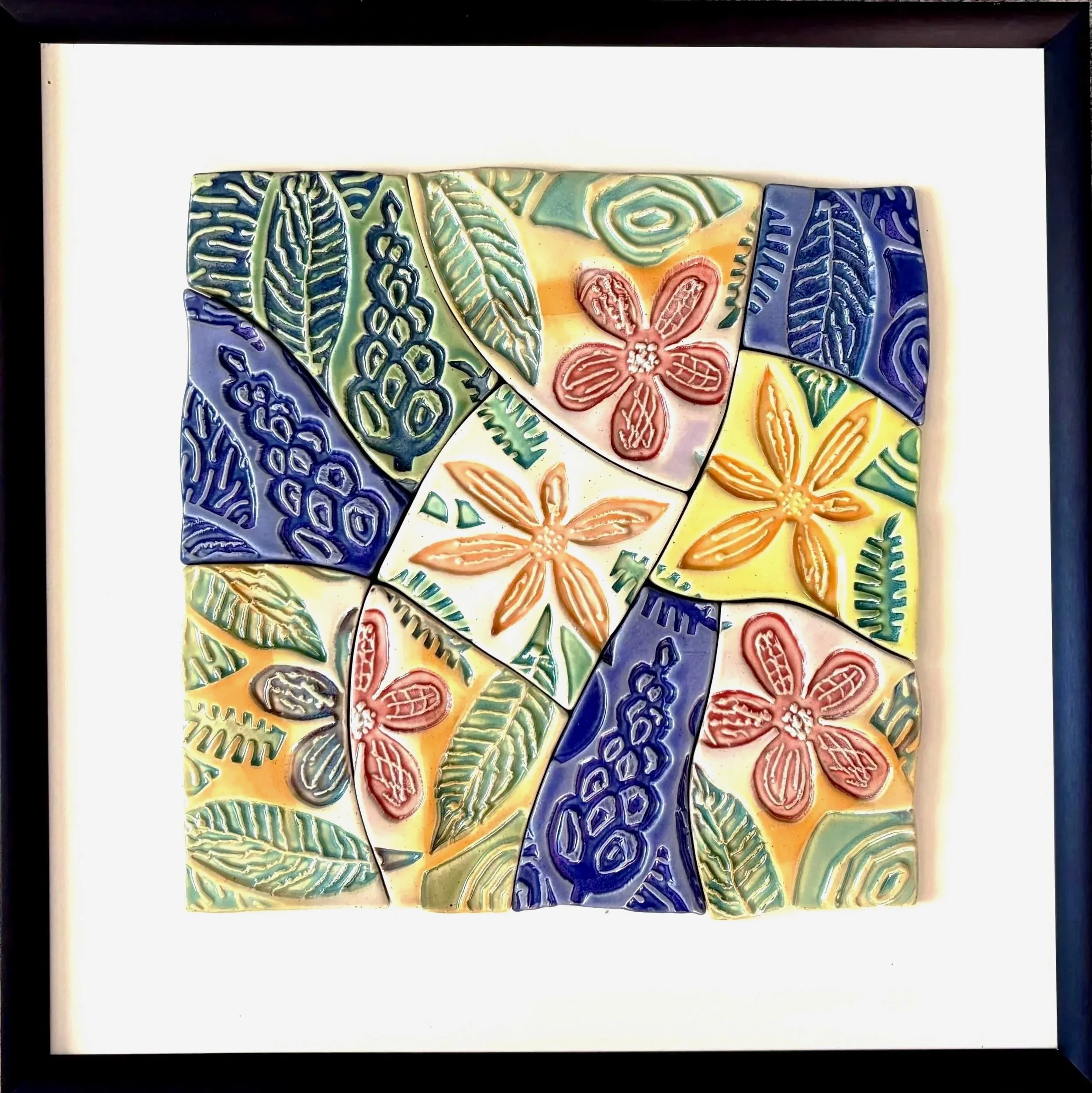 Flowers (15" x 15")