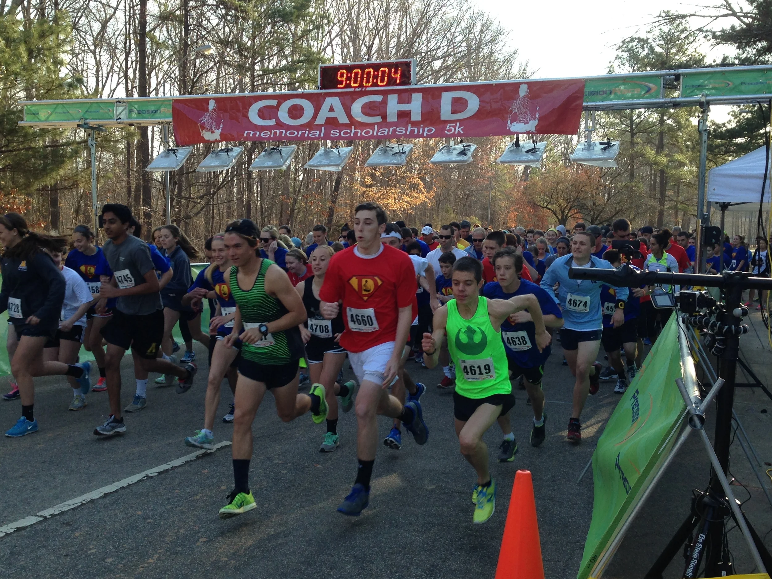 Coach D Memorial Scholarship 5K, Cary NC