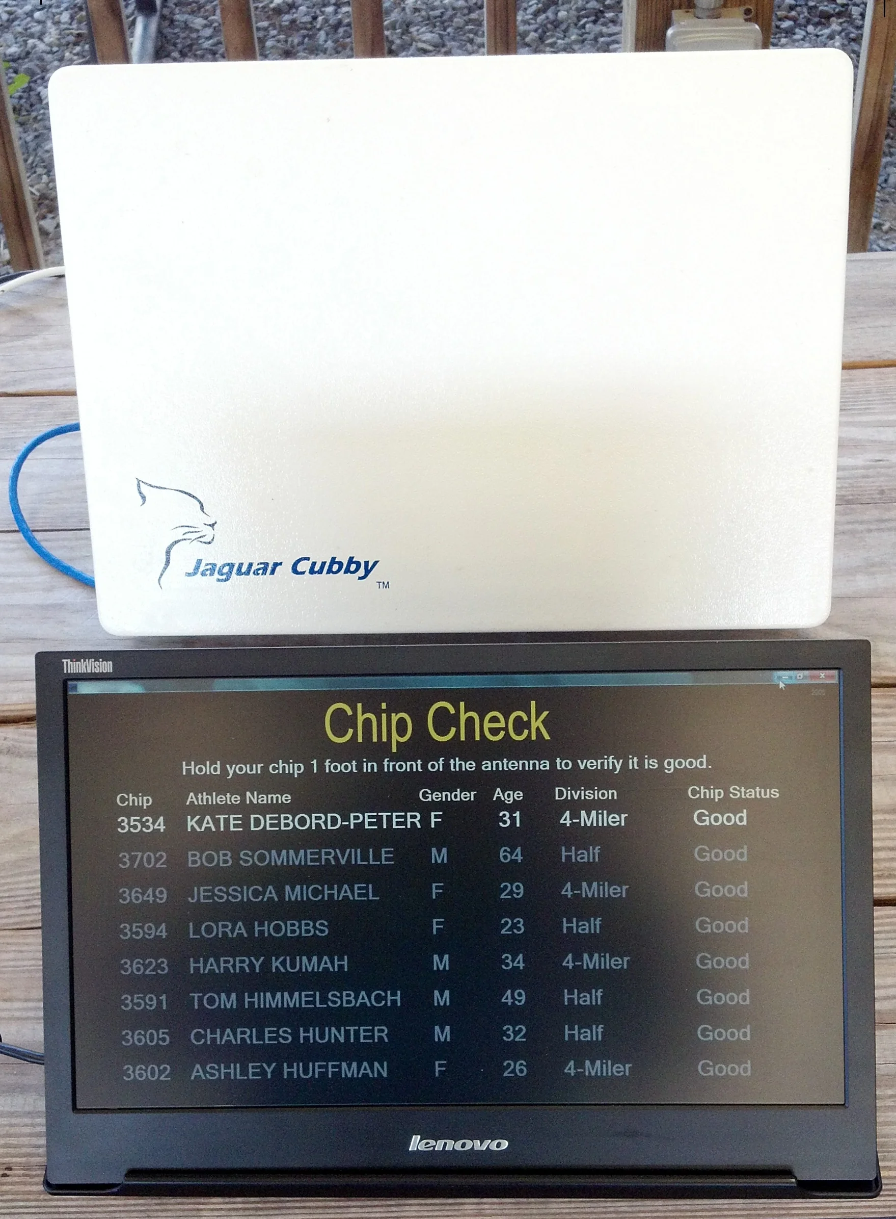 Chip Check - Small Screen