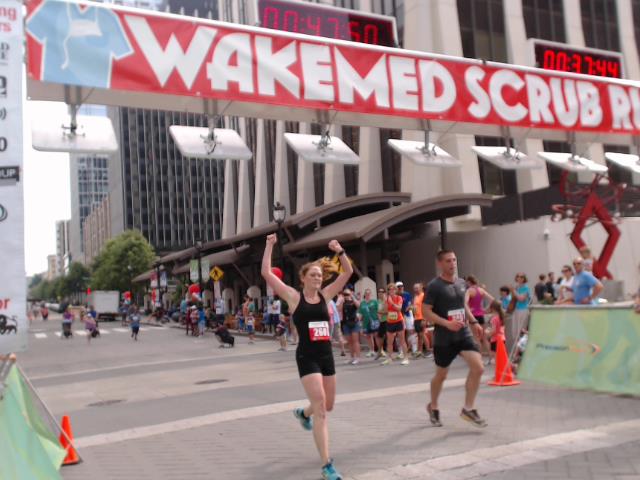 Wake Med Scrub Run (Raleigh NC) City Plaza