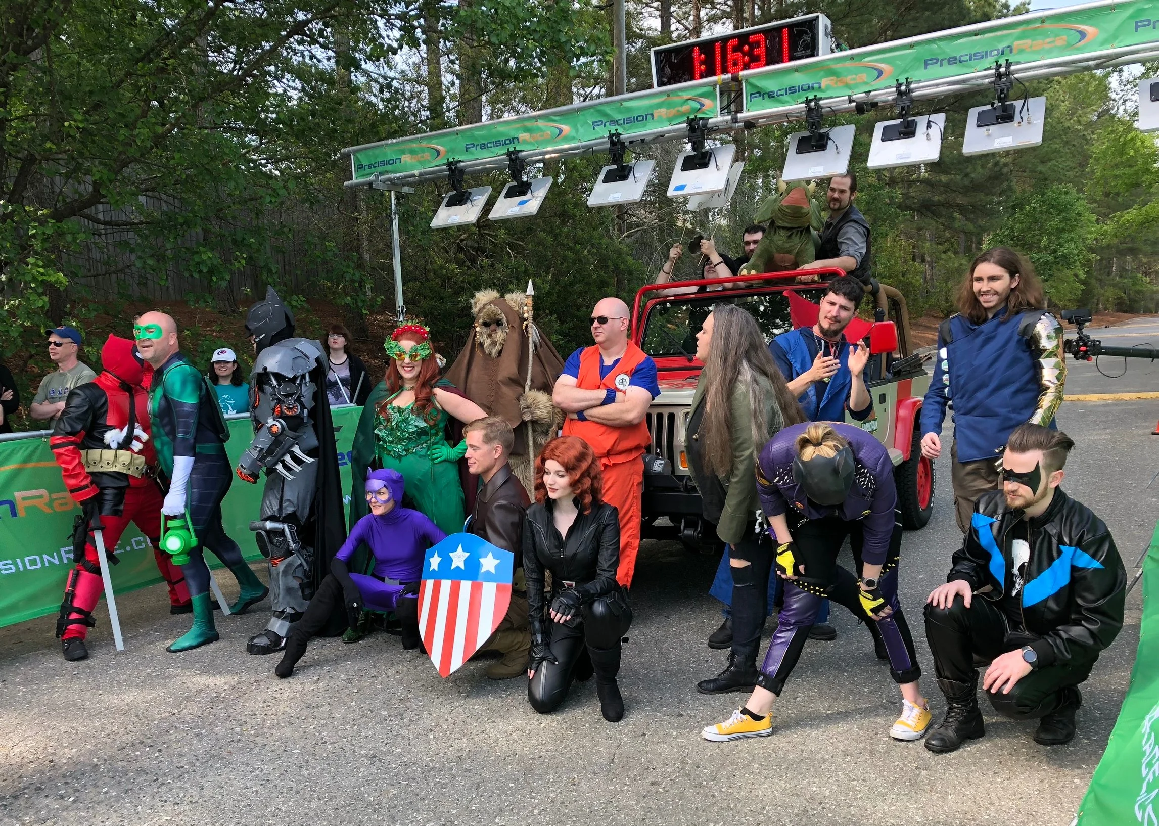 Comics for a Cure 5K at Ultimate Comics in Chapel Hill
