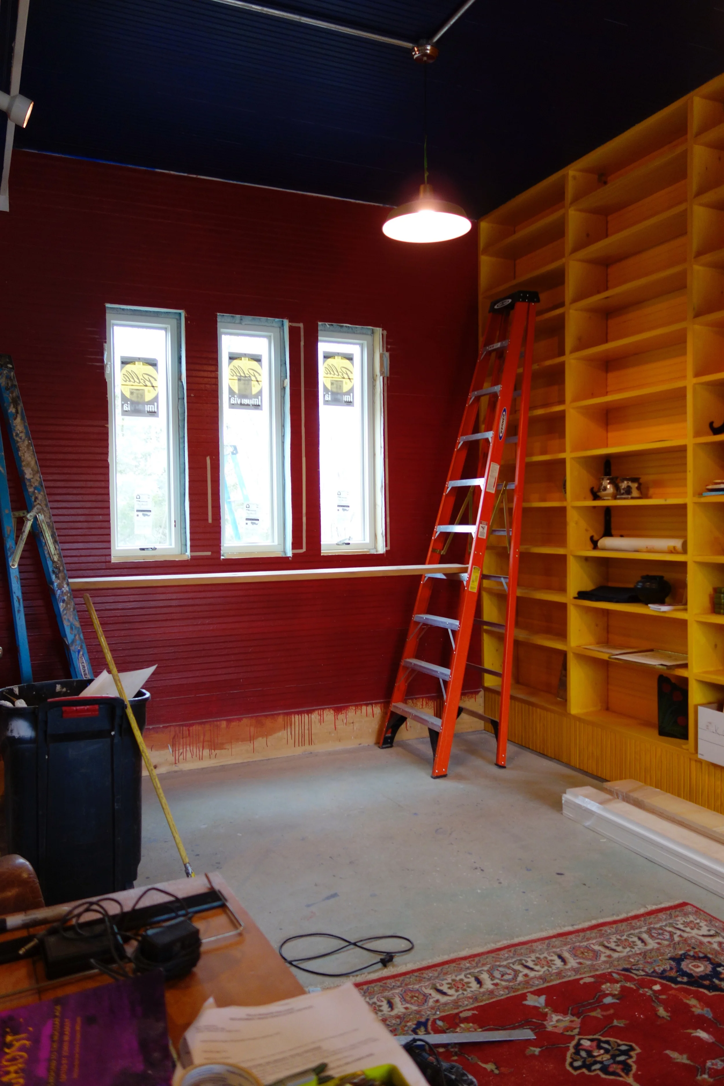 Ground floor windows installed